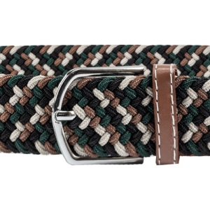 em men's accessories pasek pleciony brązowo-zielony (3).jpg