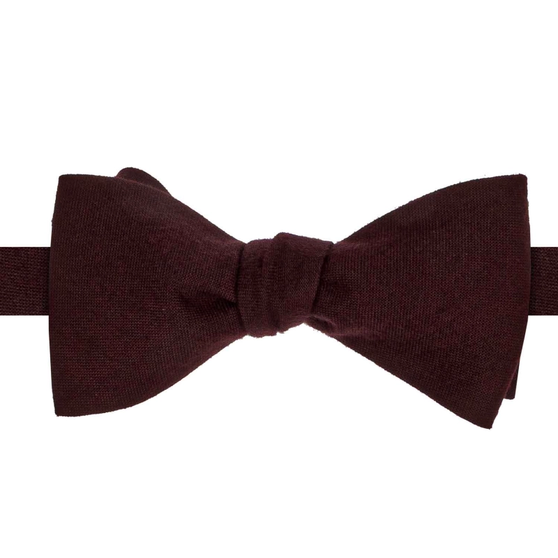 Mucha do wiązania wełniana wiązana bordowa EM