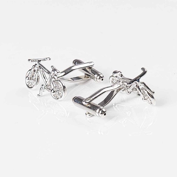 Spinki do mankietów tematyczne rowery EM