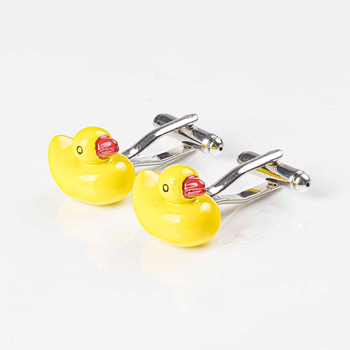 Spinki do mankietów tematyczne kaczuszki EM