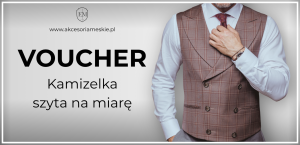 VOUCHER - Kamizelka szyta na miarę Męska EM MTM