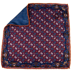 EM Men's Accessories poszetka dwustronna bordowa mikrofibra.jpg