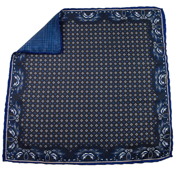 EM Men's Accessories poszetka dwustronna mikrofibra.jog