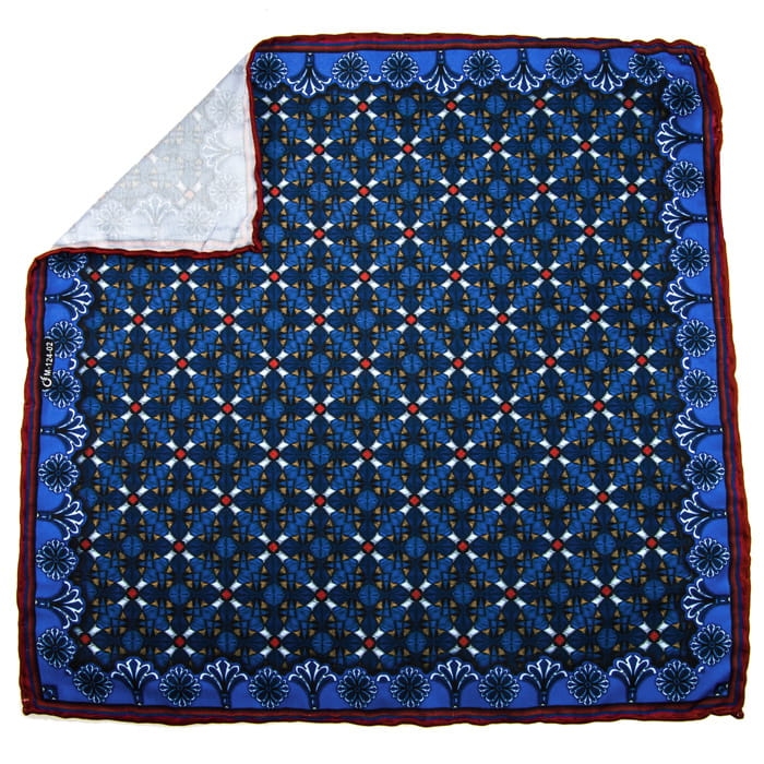 EM Men's Accessories poszetka granatowa mikrofibra.jpg