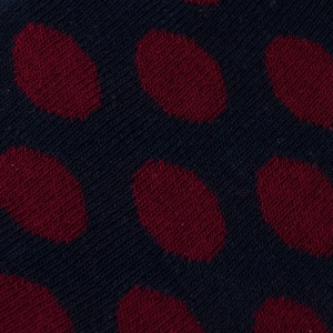 EM Men's Accessories bawełniane skarpety czarne grochy.jpg