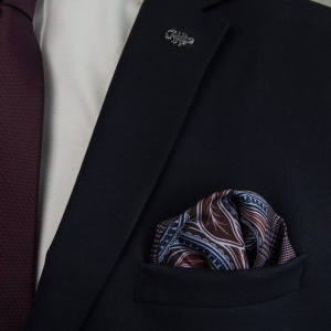 EM Men's Accessories poszetka śliwkowa mikrofibra dwustronna.jpg
