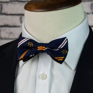 Mucha dziecięca junior granatowa herby