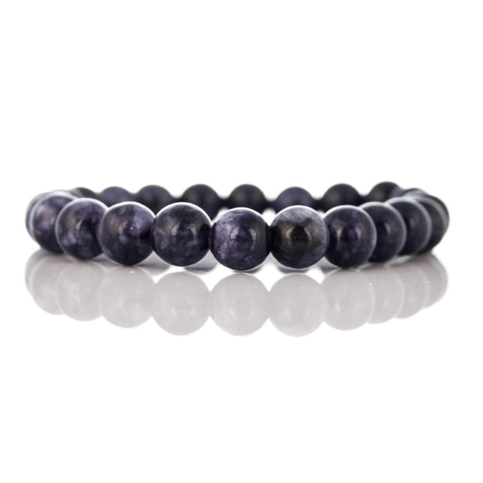 EM Men's Accessories bransoletka czarno-granatowa agat.jpg