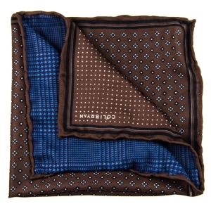 EM Men's Accessories poszetka dwustronna brązowa mikrofibra.jpg