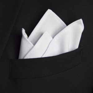 EM Men's Accessories biała poszetka gładka ślubna.jpg