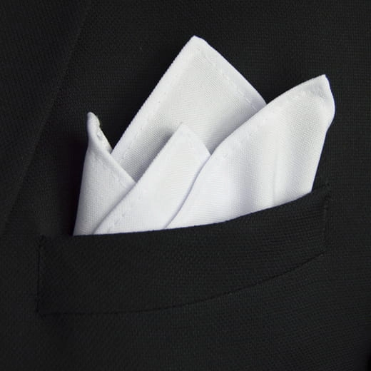 EM Men's Accessories biała poszetka gładka ślubna.jpg