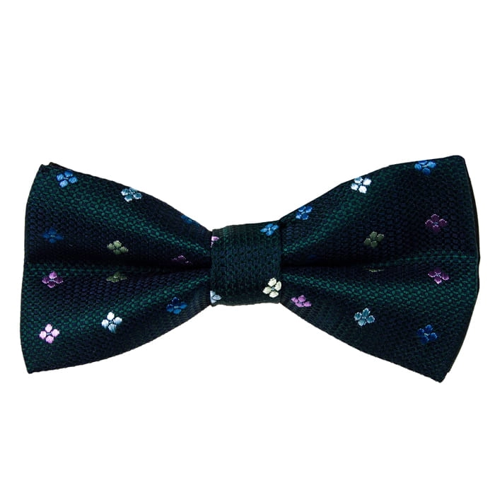 Mucha dziecięca junior zielona wzorki