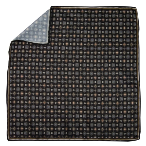 EM Men's Accessories poszetka brązowa kwiaty mikrofibra.jpg