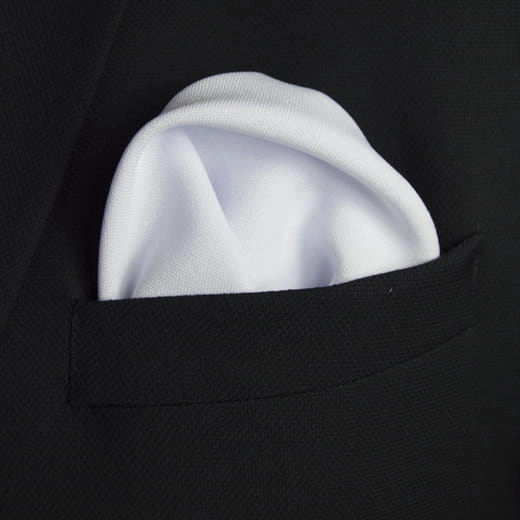 EM Men's Accessories biała poszetka gładka ślubna.jpg