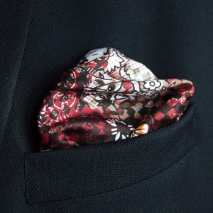 EM Men's Accessories poszetka pomarańczowa wzory mikrofibra.jpg