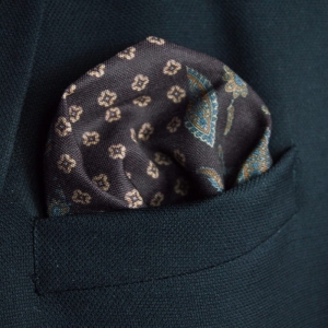 EM Men's Accessories poszetka bawełna-modal brązowa paisley.jpg