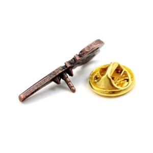 Wpinka do butonierki EM men's accessories złote nożyczki