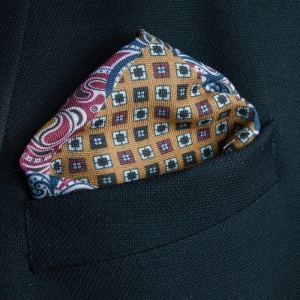 EM Men's Accessories poszetka modal-bawełna brązowa paisley.jpg