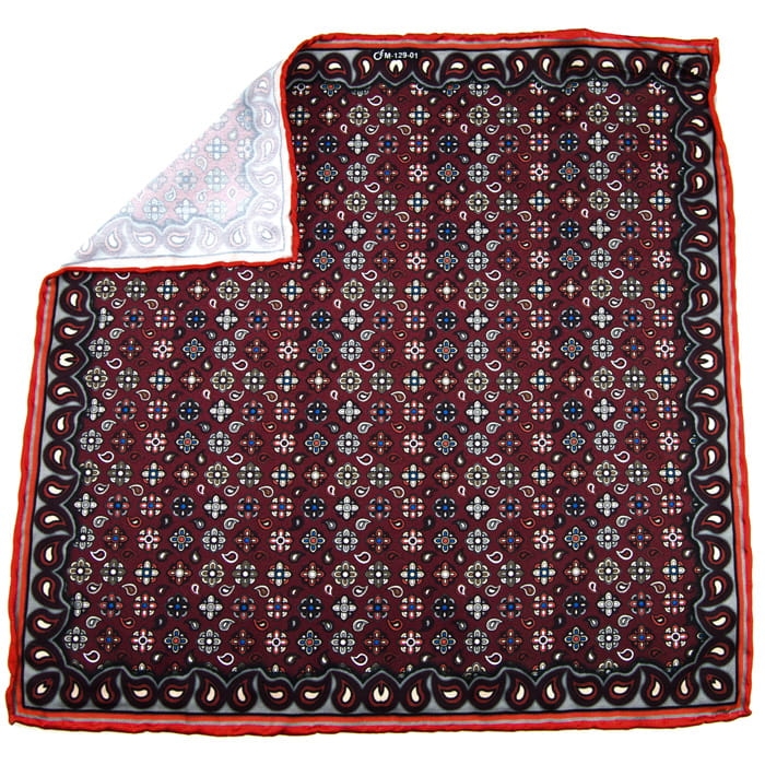 EM Men's Accessories poszetka bordowa mikrofibra.jpg