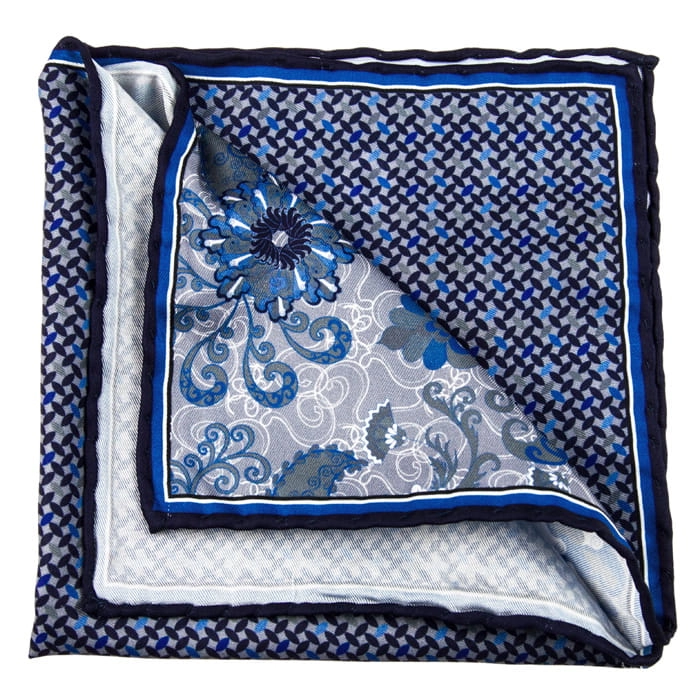 EM Men's Accessories poszetka niebieska mikrofibra.jpg