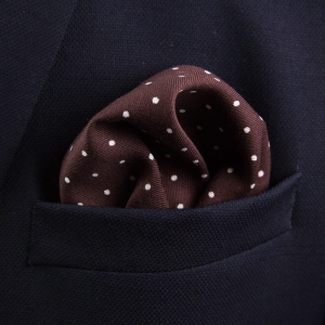 EM Men's Accessories poszetka bordowa w groszki kropki.jpg