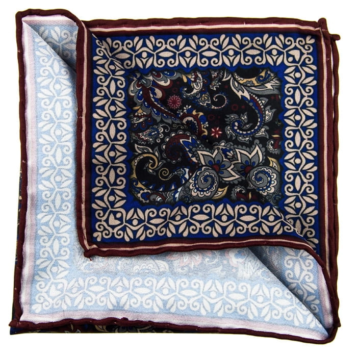 EM Men's Accessories poszetka bordowa mikrofibra.jpg