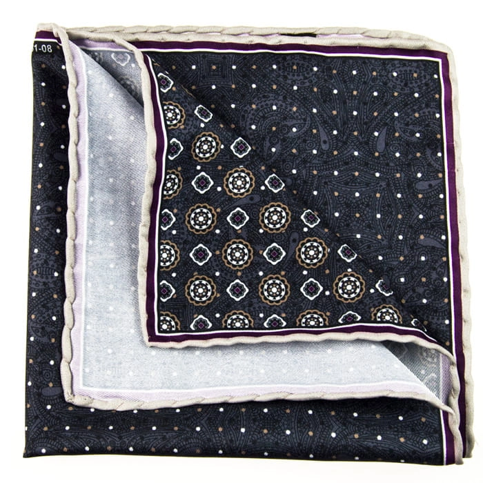 EM Men's Accessories poszetka szara mikrofibra.jpg