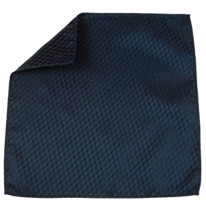 EM Men's Accessories poszetka granatowa mikrowzór mikrofibra.jpg