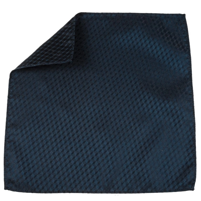 EM Men's Accessories poszetka granatowa mikrowzór mikrofibra.jpg