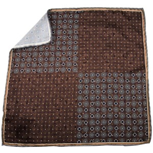 EM Men's Accessories poszetka brązowa kropki.jpg