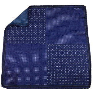 EM Men's Accessories poszetka niebieska krata mikrofibra.jpg