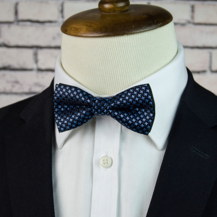 Mucha dziecięca junior granatowa niebieska