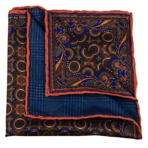 EM Men's Accessories poszetka dwustronna pomarańczowa mikrofibra.jpg